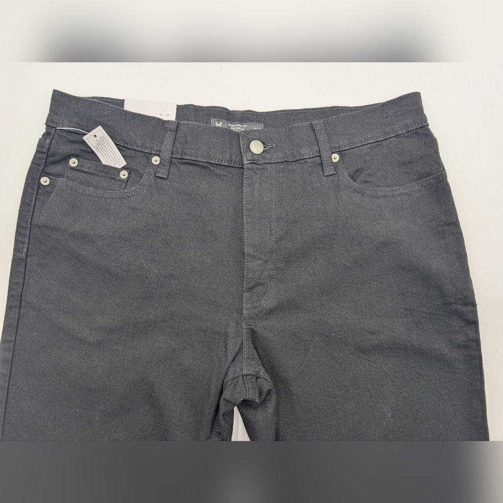 NWT Member's Mark Size 36x30 Men's Black Jeans 98% Cotton 2% Spandex - Picture 7 of 16